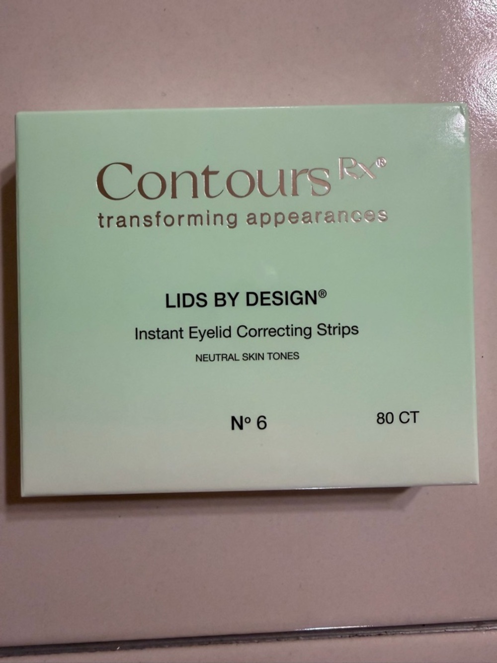 Contours Rx Lids By Design-  130 Eyelid Correcting Strips - Tape for Hooded Eyes